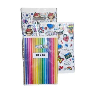 Bolsa Riñón Estampada 20x30 cm – Paquete x 50 unidades