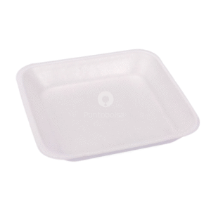Bandejas de expandido N° 617 – 15 x 13.5 cm (Paquete x100)