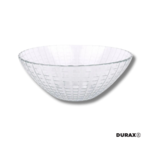 Ensaladera Firenze Durax de vidrio, resistente y de diseño clásico. Ideal para ensaladas, pastas y presentaciones de mesa.